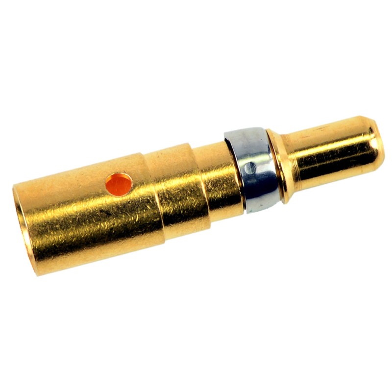 10 pcs - FMP004P103 / 1727040145 FCT from Molex, 172704 Series, Male Crimp D-sub Connector Contact, Gold over Nickel, 10 - 8 AWG