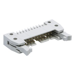 10 pcs - 9185206904 Harting SEK 18 Series Straight Through Hole PCB Header, 20 Contact(s), 2.54mm Pitch, 2 Row(s), Shrouded