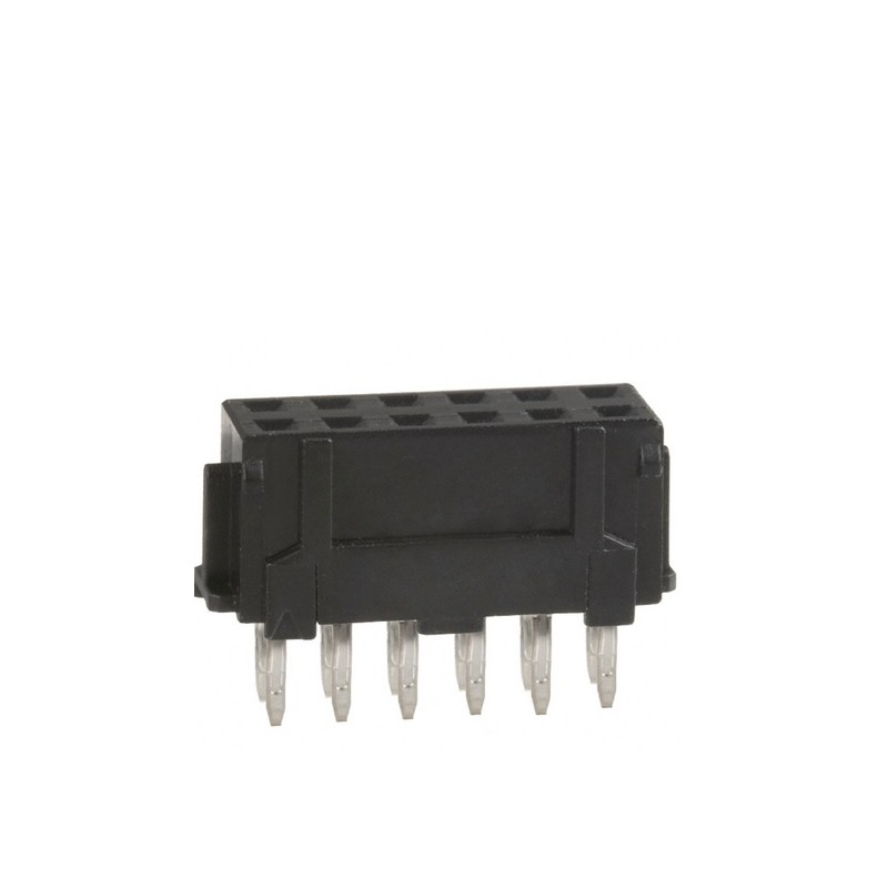 10 pcs - 791077007 Molex 79107 Series Vertical Through Hole Mount PCB Connector, 16-Contact, 2-Row, 2mm Pitch, Solder Terminatio
