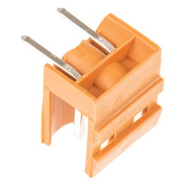 20 pcs - 1512660000 Weidmuller 5.08mm Pitch 2 Way Right Angle Pluggable Terminal Block, Header, Through Hole, Solder Termination