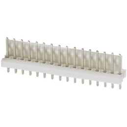 20 pcs - 1-640456-6 TE Connectivity MTA-100 Series Straight Through Hole Pin Header, 16 Contact(s), 2.54mm Pitch, 1 Row(s), Unsh