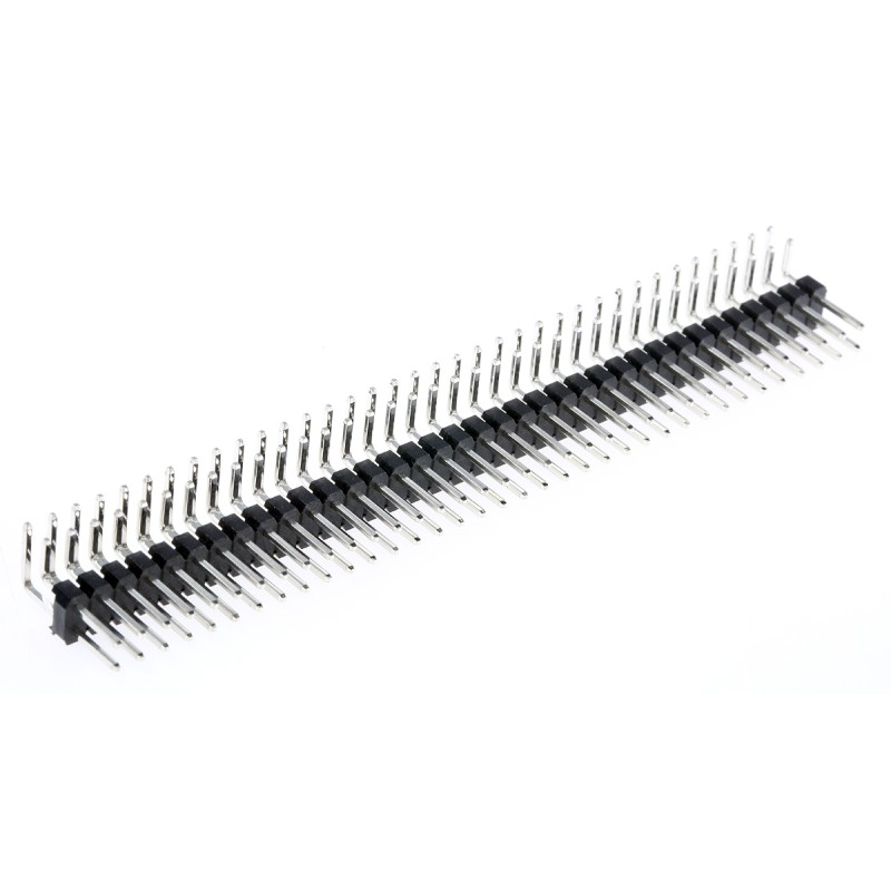 10 pcs - M20-99536-46 HARWIN M20, 2.54mm Pitch, 72 Way, 2 Row, Right Angle Pin Header, Through Hole