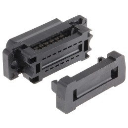 10 pcs - RS PRO 15 Way Cable Mount D-sub Connector Plug, 2.77mm Pitch