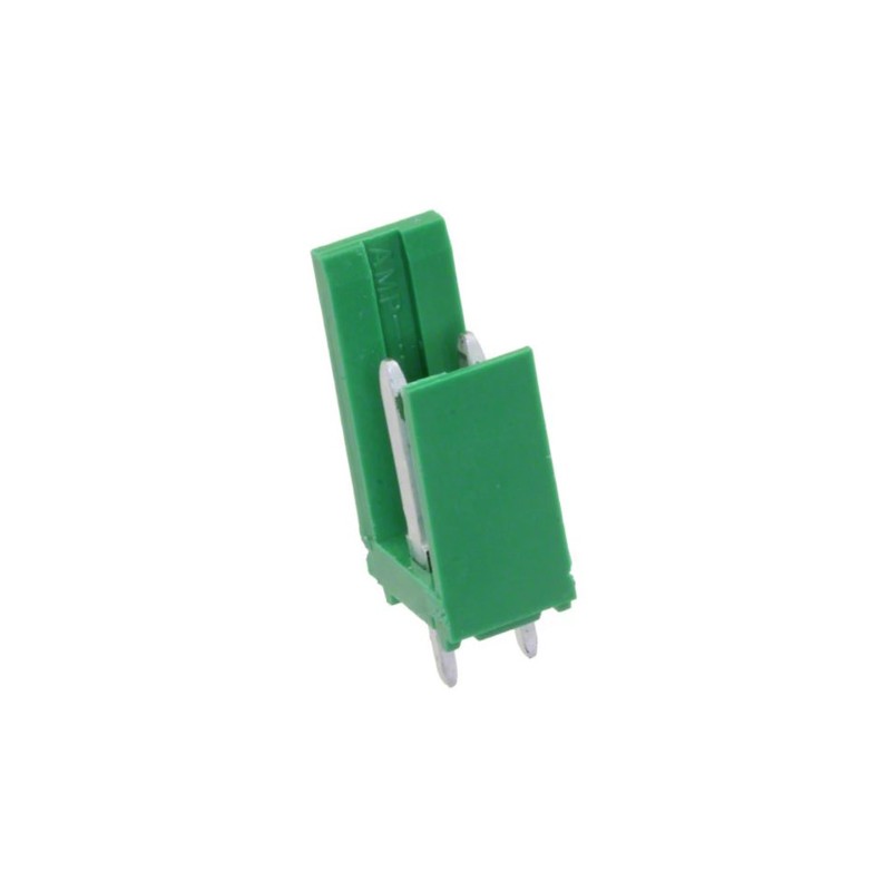 50 pcs - 280609-1 TE Connectivity AMPMODU MOD I Series Straight Through Hole PCB Header, 2 Contact(s), 3.96mm Pitch, 1 Row(s), S