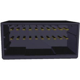 10 pcs - 1318127-1 TE Connectivity Dynamic 2000 Series Straight Through Hole PCB Header, 20 Contact(s), 2.5mm Pitch, 2 Row(s), S