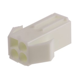 50 pcs - ELR-04NV JST, EL Female Connector Housing, 4 Way, 2 Row