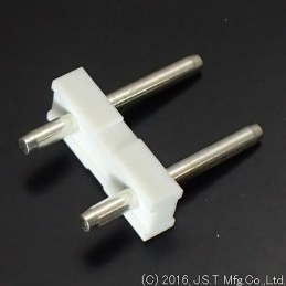 200 pcs - RTB-1.5-2P (LF) JST V Series Top Entry Through Hole Pin Header, 2 Contact(s), 5.0mm Pitch, 1 Row(s), Unshrouded