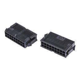 20 pcs - 43020-1800 Molex, Micro-Fit 3.0 Male Connector Housing, 3mm Pitch, 18 Way, 2 Row