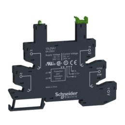 1 pcs - Schneider Electric Harmony Control 5 Pin 5 - 24V dc DIN Rail Relay Socket