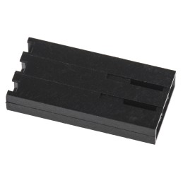 50 pcs - 50-57-9303 Molex, SL Female Connector Housing, 2.54mm Pitch, 3 Way, 1 Row