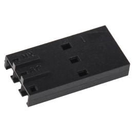 50 pcs - 50-57-9303 Molex, SL Female Connector Housing, 2.54mm Pitch, 3 Way, 1 Row