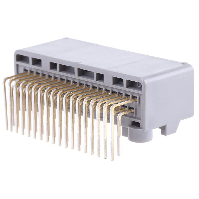 10 pcs - MX34036NF2 JAE MX34 Series Right Angle Through Hole PCB Header, 36 Contact(s), 2.2mm Pitch, 2 Row(s), Shrouded
