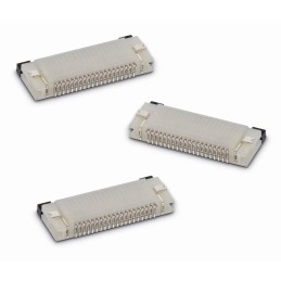 20 pcs - 687116149022 Wurth Elektronik, WR-FPC 0.5mm Pitch 16 Way Horizontal Female FPC Connector, ZIF Bottom Contact