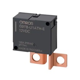 1 pcs - Omron PCB Mount Latching Power Relay, 12V dc Coil, 120A Switching Current, SPST