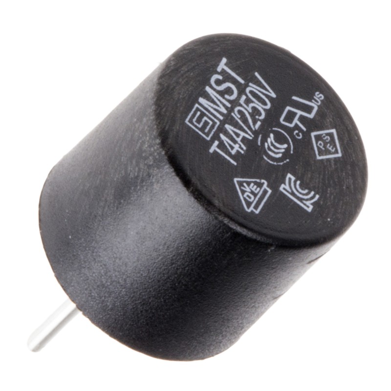 50 pcs - 34.6621 SchurterPC Board Non Resettable Fuse, Radial 4A, 250V ac