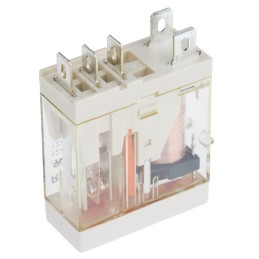 1 pcs - RS PRO Plug In Power Relay, 24V ac Coil, 10A Switching Current, SPDT