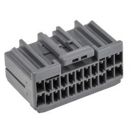 10 pcs - 917989-6 TE Connectivity, Multilock .040 .070 Hybrid Automotive Connector Plug 22 Way
