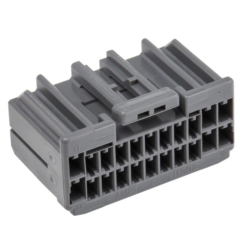10 pcs - 917989-6 TE Connectivity, Multilock .040 .070 Hybrid Automotive Connector Plug 22 Way