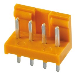 50 pcs - IL-G-4P-S3T2-SA JAE IL-G Series Straight Through Hole PCB Header, 4 Contact(s), 2.5mm Pitch, 1 Row(s), Shrouded