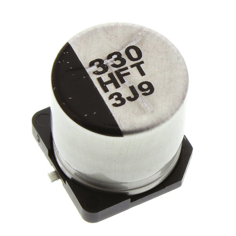 20 pcs - EEEFT1H331AP Panasonic 330μF Aluminium Electrolytic Capacitor 50V dc, Surface Mount - EEEFT1H331AP