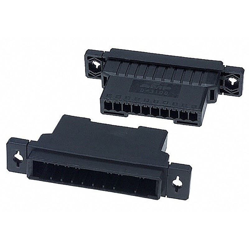 10 pcs - 1-178802-8 TE Connectivity, Dynamic 3000 Male Connector Housing, 3.81mm Pitch, 10 Way, 1 Row