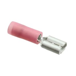 50 pcs - 19019-0008 Molex Quick Splice Crimp Quick Disconnect Terminal, Insulated 18 AWG, 20 AWG, 22 AWG