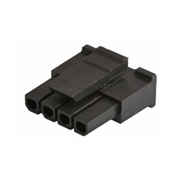 50 pcs - 43645-0408 Molex Male Crimp Connector Housing, 3mm Pitch, 4 Way, 1 Row