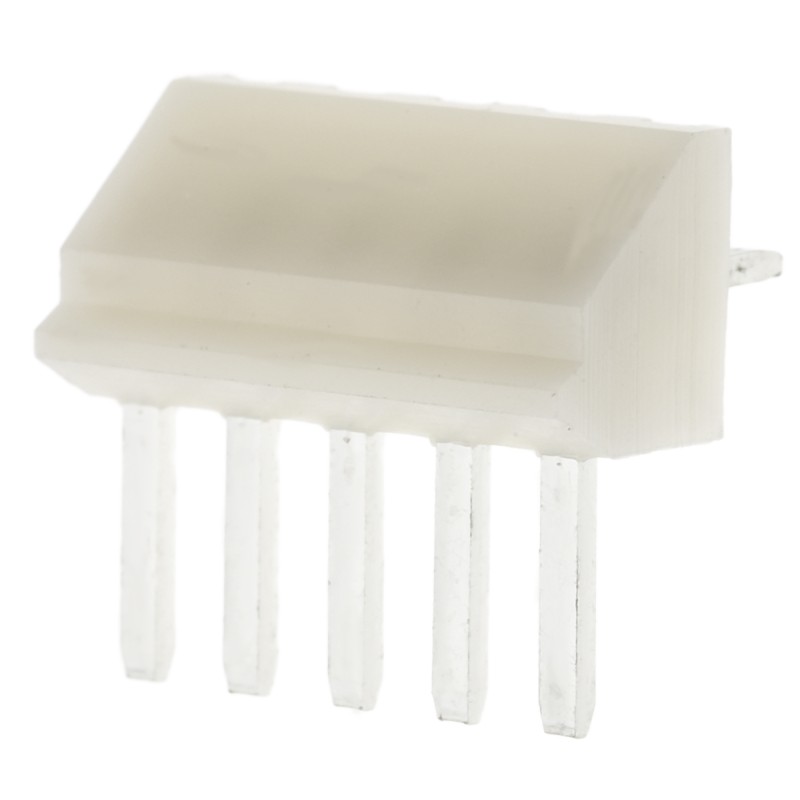 50 pcs - BS5P-SHF-1AA(LF)(SN) JST NH Series Right Angle Through Hole Pin Header, 5 Contact(s), 2.5mm Pitch, 1 Row(s), Unshrouded