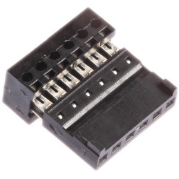 20 pcs - 661006151922 Stelvio Kontek 6-Way IDC Connector Socket for Cable Mount, 1-Row