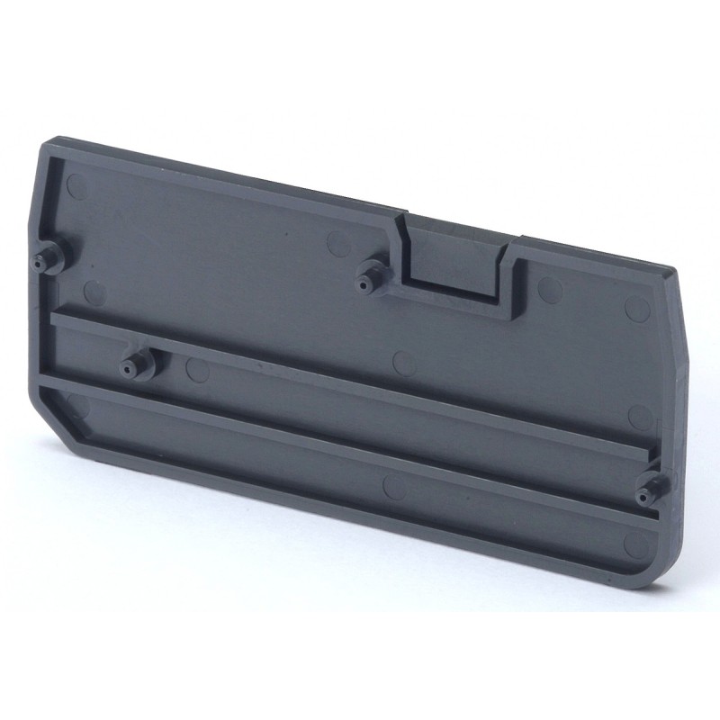 50 pcs - XW5E-P1.5-1.2-1 XW5E End Cover for use with XW5G-P1.5-1.2-1 Grounding Terminal Block, XW5T-P1.5-1.2-1 Feed Through Term