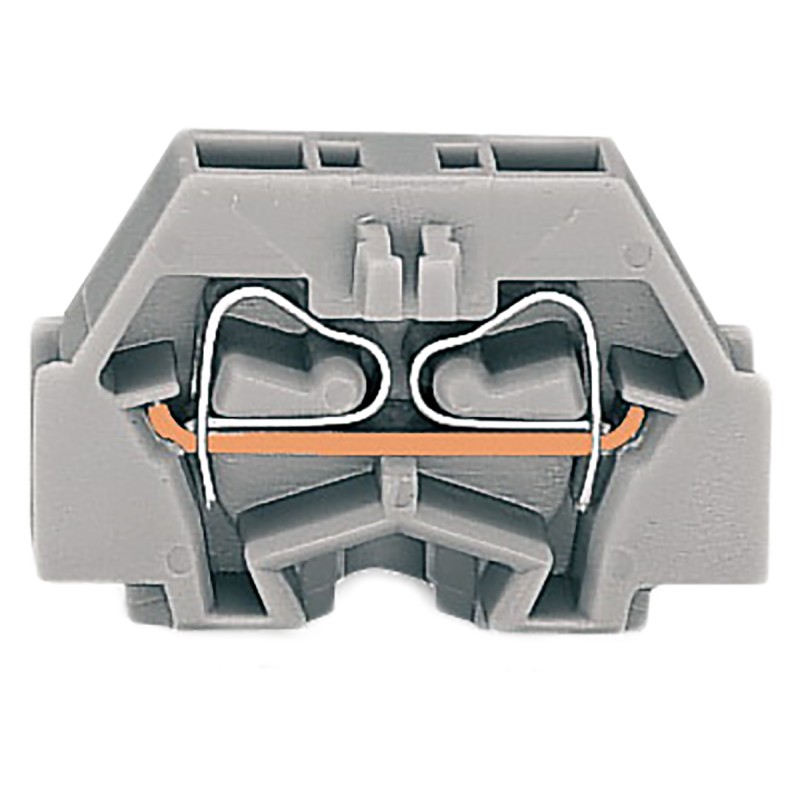 50 pcs - 260-311 Wago 260 Series Grey Modular Terminal Block, 1.5mm², Single-Level, Cage Clamp Termination