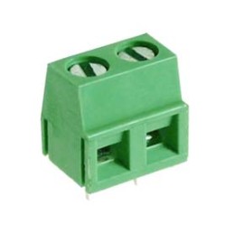 20 pcs - RS PRO PCB Terminal Block, 5-Contact, 5.08mm Pitch, Through Hole Mount, 1-Row, Screw Termination
