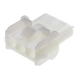 100 pcs - 1-480701 TE Connectivity, Universal MATE-N-LOK Female Connector Housing, 6.35mm Pitch, 3 Way, 1 Row