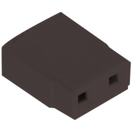 250 pcs - M7567-05 HARWIN Jumper Female Straight Black Open Top 2 Way 1 Row 2.54mm Pitch