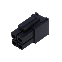 20 pcs - 170001-0104 Molex, Mega-Fit Female Connector Housing, 5.7mm Pitch, 4 Way, 2 Row