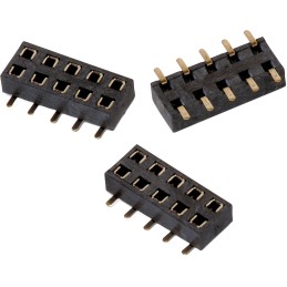 20 pcs - 62100621821 Wurth Elektronik WR-PHD Series Straight PCB Socket, 6-Contact, 2-Row, 2mm Pitch