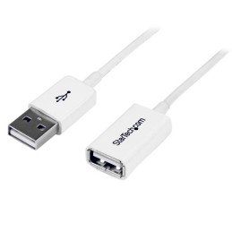 1 pcs - StarTech.com USB 2.0 Cable, Male USB A to Female USB A USB Extension Cable, 3m