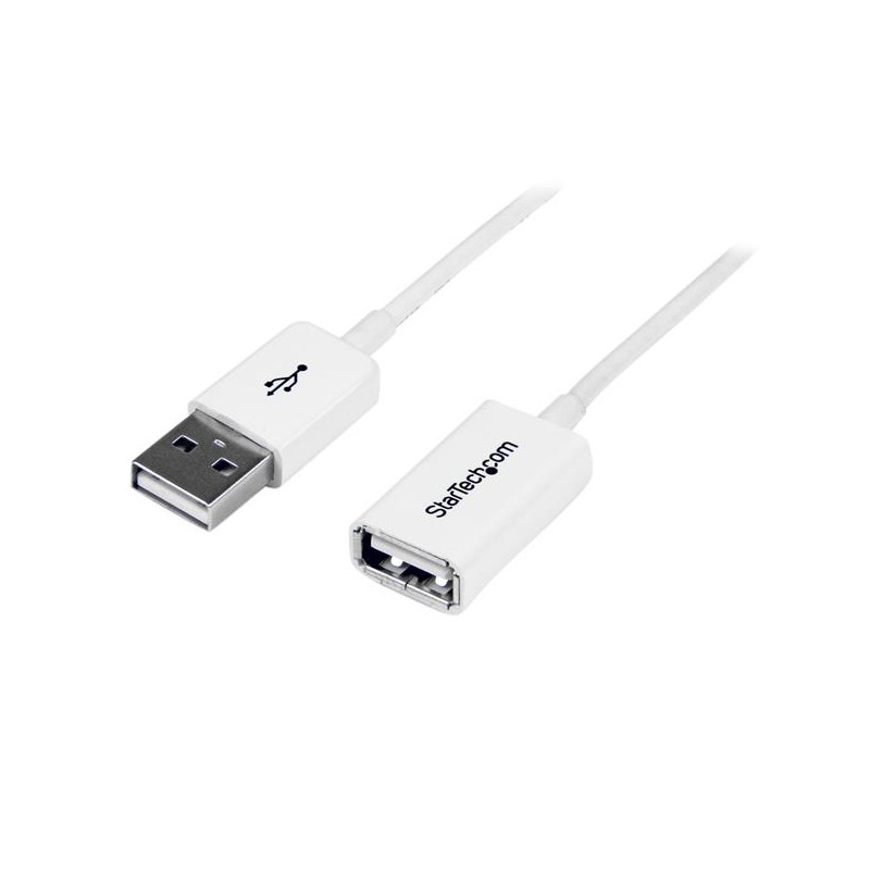 1 pcs - StarTech.com USB 2.0 Cable, Male USB A to Female USB A USB Extension Cable, 3m