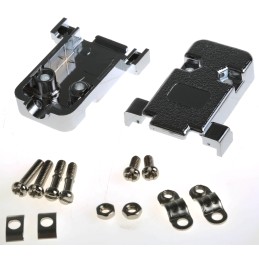 20 pcs - AGP 09 G-ME ASSMANN WSW A-FT Series PC D Sub Backshell, 9 Way