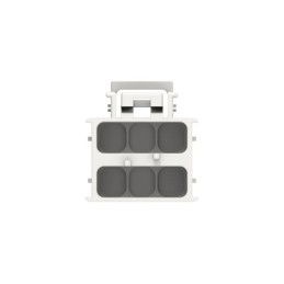 20 pcs - 1-2336229-6 TE Connectivity Housing, 6 Way, 15A, Power Versa-Lock 5.0, 600 V ac