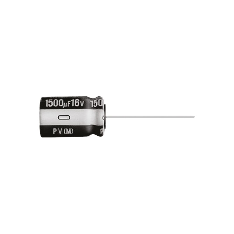 50 pcs - UPV1C221MGD Nichicon 220μF Aluminium Electrolytic Capacitor 16V dc, Radial, Through Hole - UPV1C221MGD