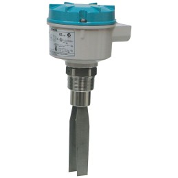1 pcs - Siemens SITRANS LVS100 Series Vibrating Level Switch Level Sensor, DPDT Relay Output, Vertical, Stainless Steel Body