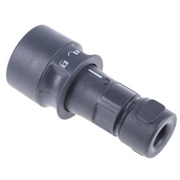 1 pcs - Bulgin Circular Connector, 8 Contacts, Cable Mount, Plug, Male, IP66, IP68, IP69K, Buccaneer 6000 Series