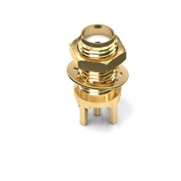 1 pcs - Wurth Elektronik WR-SMA Series, jack Through Hole SMA Connector, Solder Termination, Straight Body