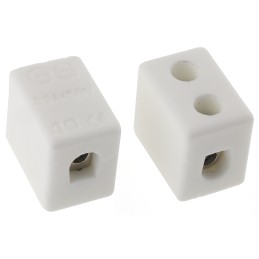 50 pcs - RS PRO Non-Fused Terminal Block, 1-Way, 5 - 32A, 12 AWG Wire, Screw Down Termination