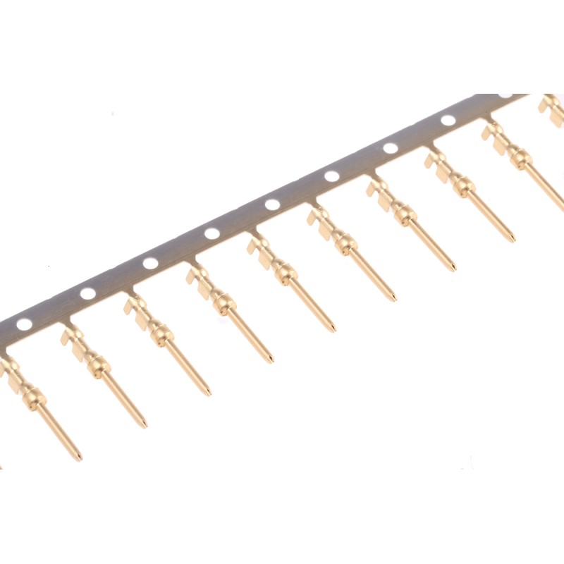100 pcs - 66506-3 TE Connectivity, AMPLIMITE HDP-20 Series, size 20 Male Crimp D-sub Connector Contact, Gold over Nickel Signal,