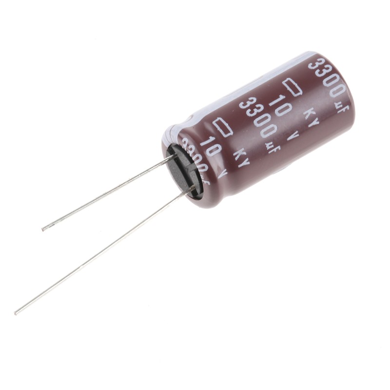 20 pcs - EKY-100ELL332MK25S Nippon Chemi-Con 3300μF Aluminium Electrolytic Capacitor 10V dc, Radial, Through Hole - EKY-100ELL33