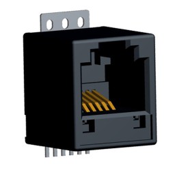 20 pcs - 85513-5014 Molex 85513 Series Female RJ12 Connector, Surface Mount, Cat3