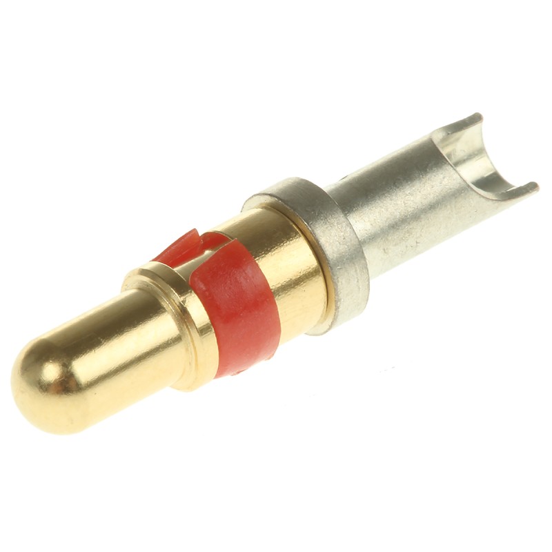 1 pcs - Amphenol ICC, DW Series, Male Solder D-Sub Connector Power Contact, Gold over Nickel Power, 12 AWG