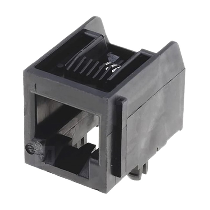 20 pcs - 95009-7661 Molex 95009 Series Female RJ11 Connector, Through Hole